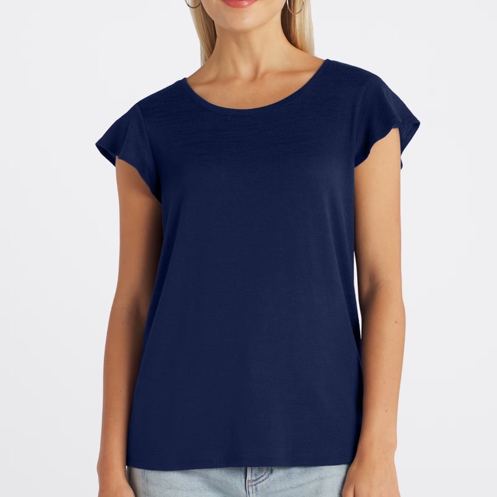 MARKET & SPRUCE
Luisa Flutter Sleeve Knit Tee